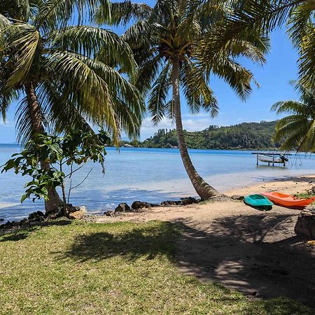 Raiatea - The Beach House - Plage Sur Le Lagon ! Tevaitoa Exterior photo